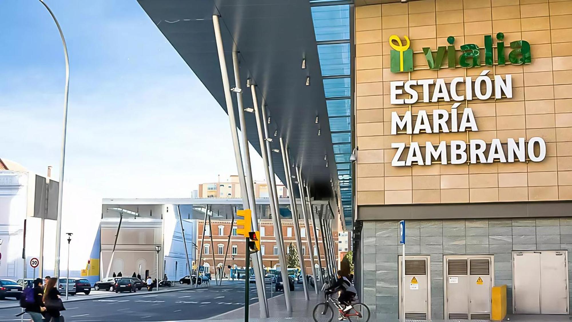 Estudio Maria Zambrano A Pasos De La Estacion Málaga Exterior foto